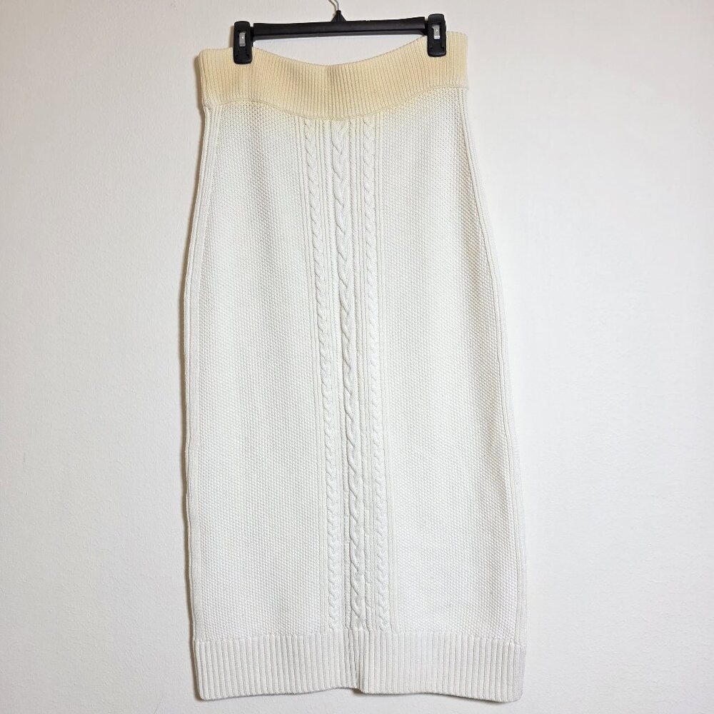 Derek Lam Cable Knit Pencil Skirt